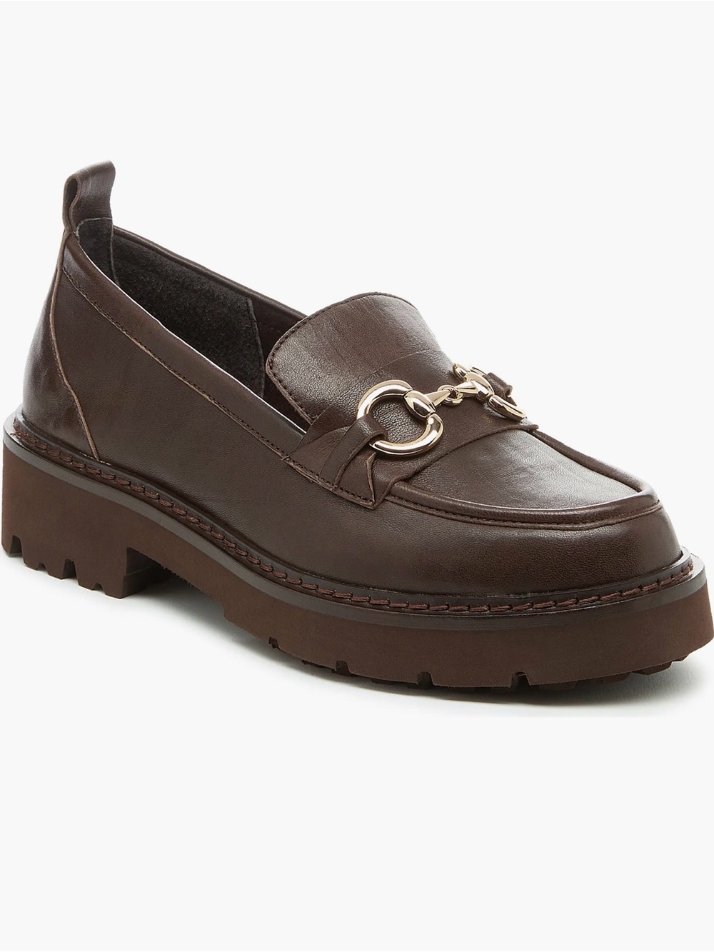 Kelsi Dagger Brooklyn Jemmie Platform Bit Loafer- Cocao NWT SOLD OUT Sz 9